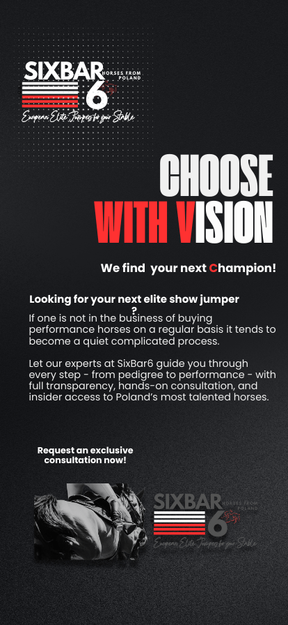 The right choice of an elite show jumper depends on your vision.